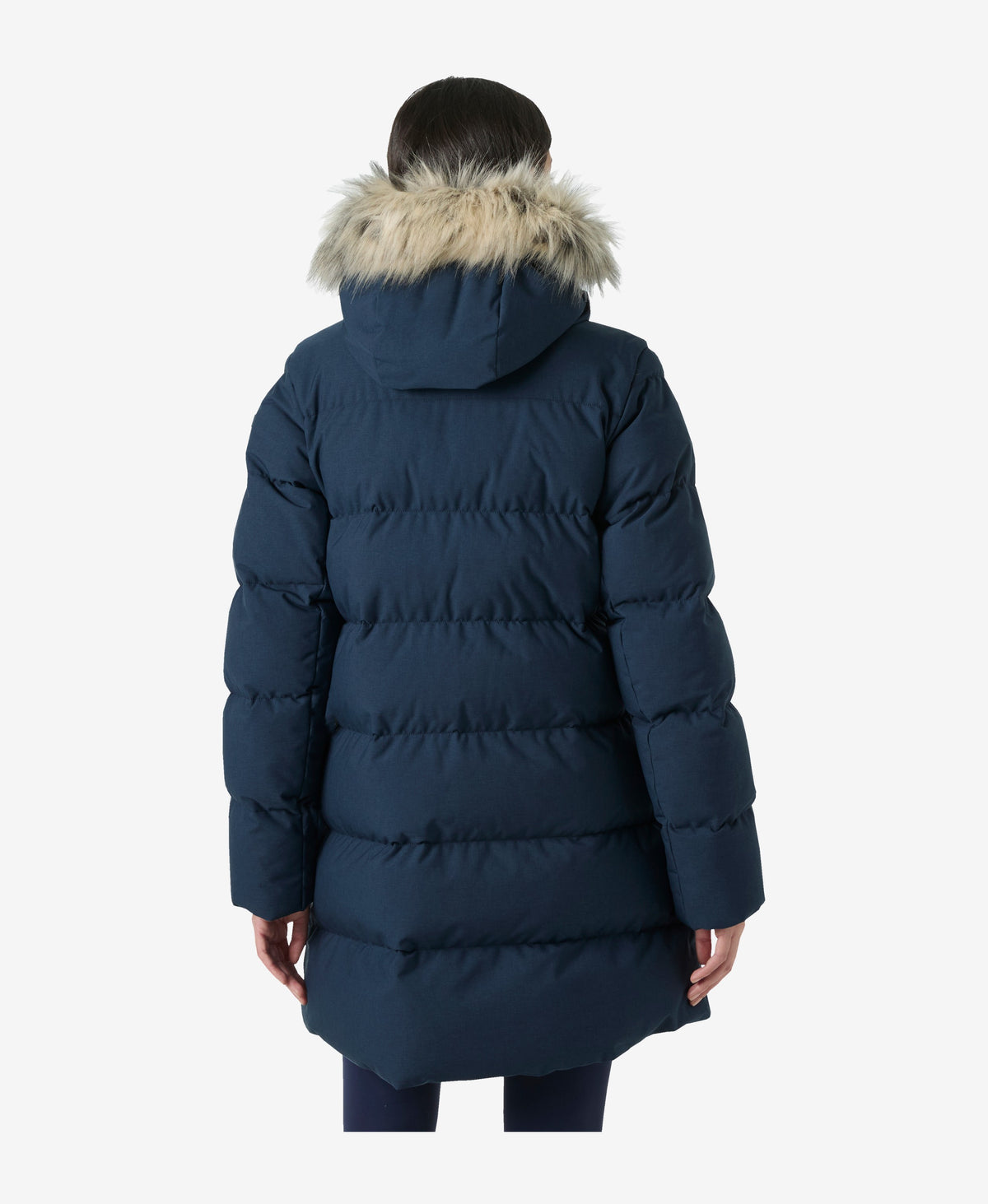 W BLOSSOM PUFFY PARKA, Navy