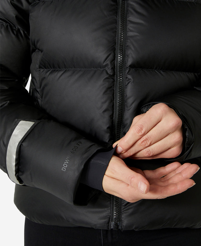 Essence Down Jacket For Women In Black | Helly Hansen AU