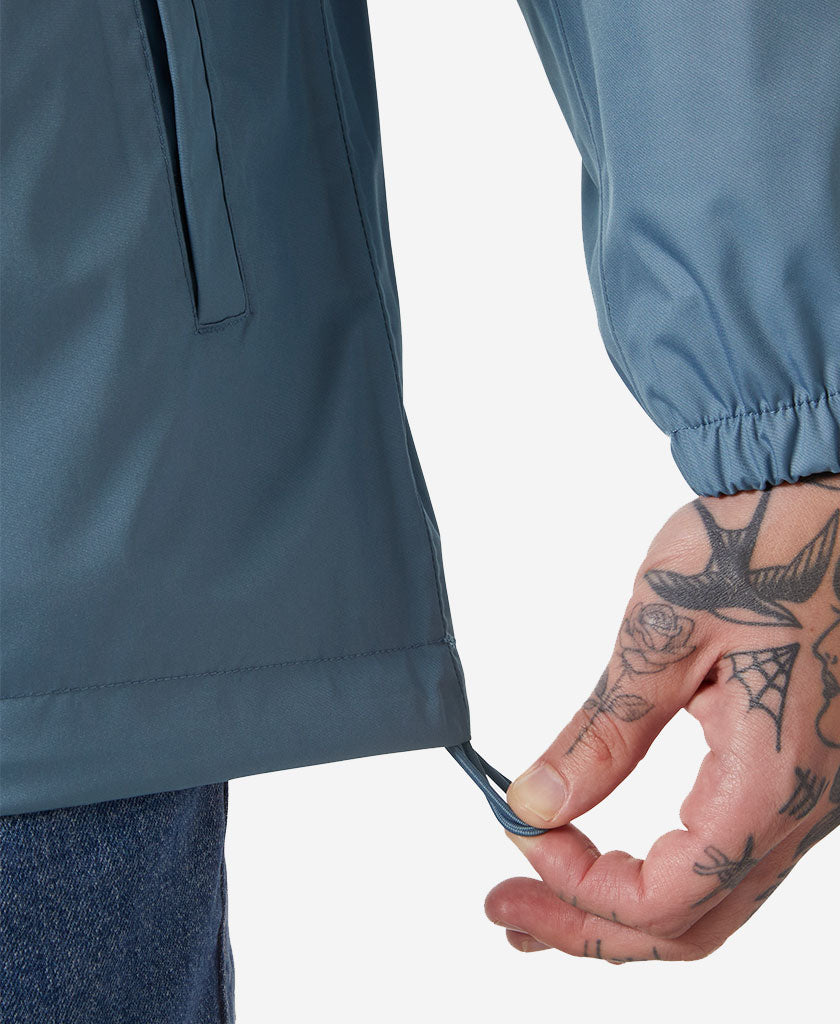 VANCOUVER RAIN JACKET, Washed Navy