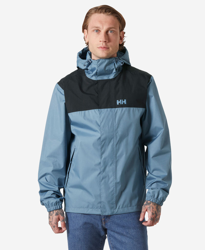VANCOUVER RAIN JACKET, Washed Navy