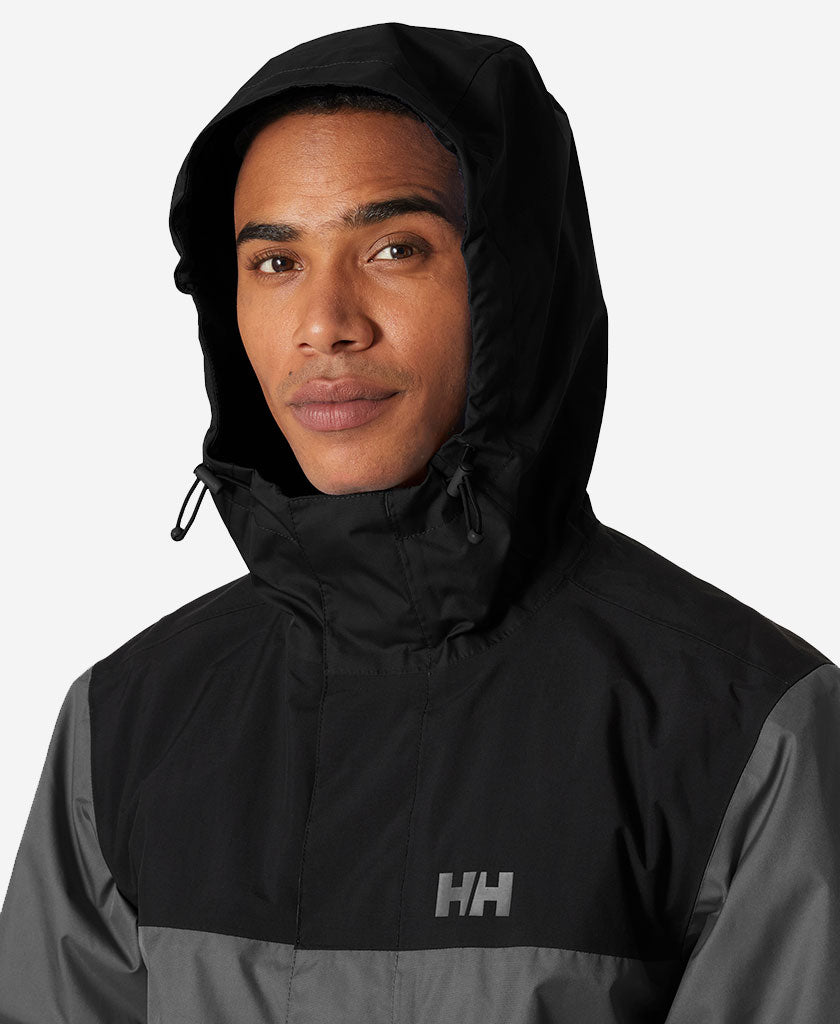 VANCOUVER RAIN JACKET, Ebony