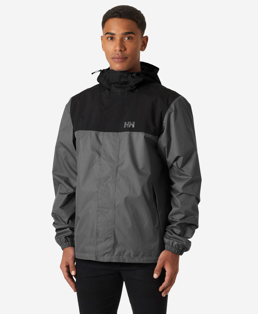 VANCOUVER RAIN JACKET, Ebony