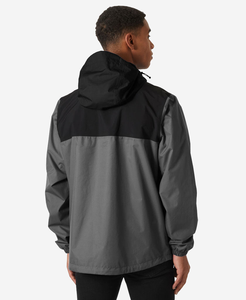 VANCOUVER RAIN JACKET, Ebony