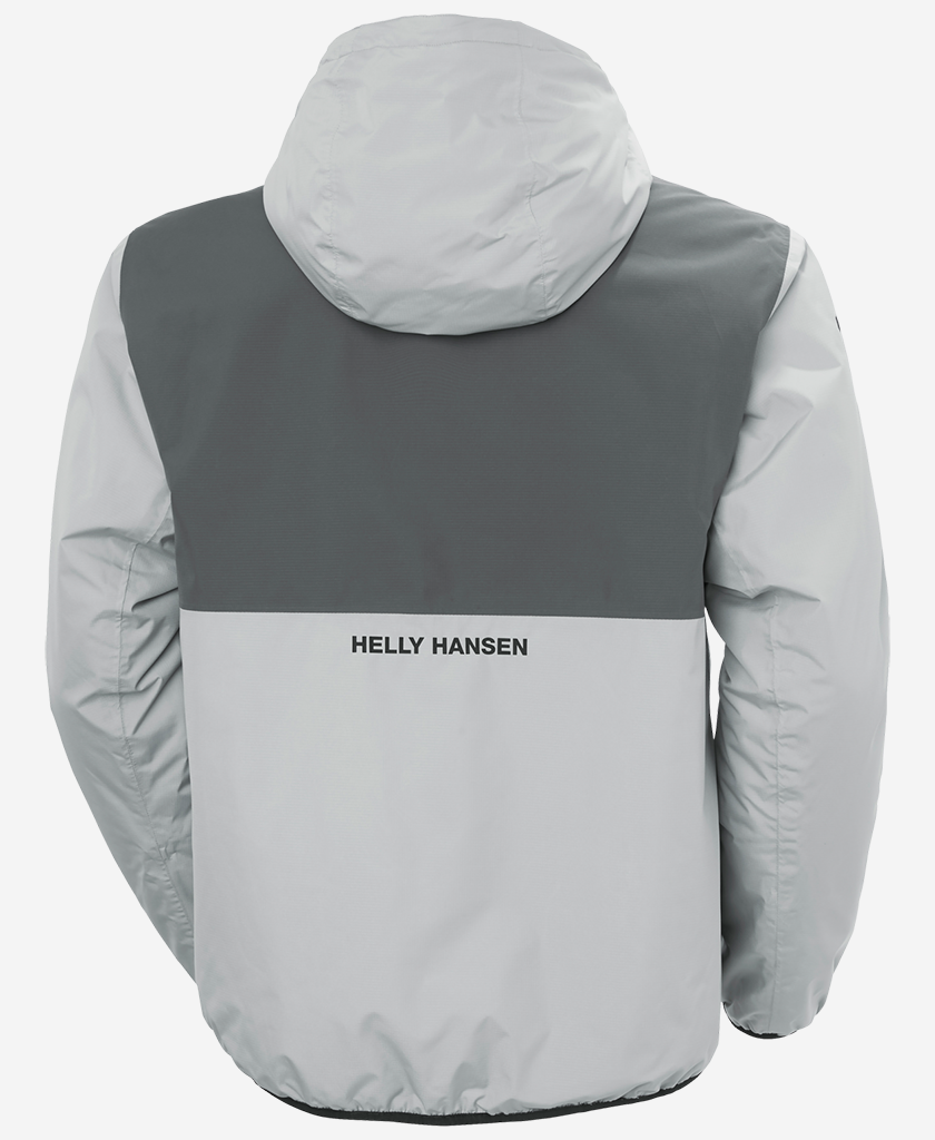 ERVIK INS RAIN JACKET, Flipper Grey