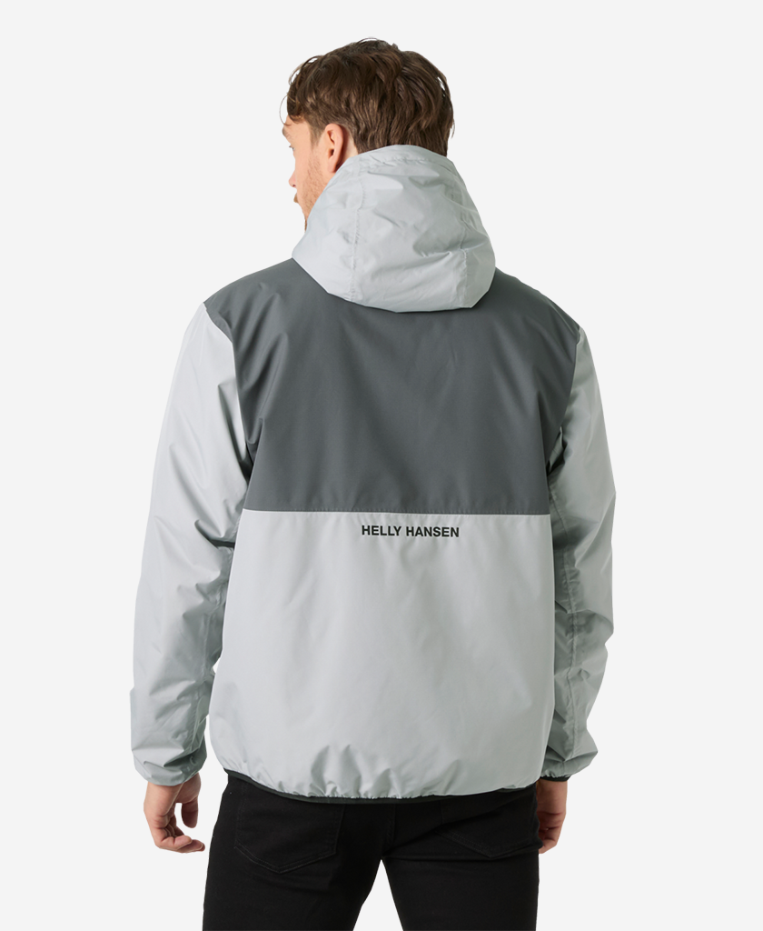 ERVIK INS RAIN JACKET, Flipper Grey