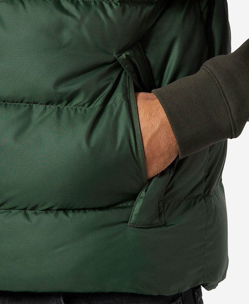 ACTIVE PUFFY VEST, Jungle Green