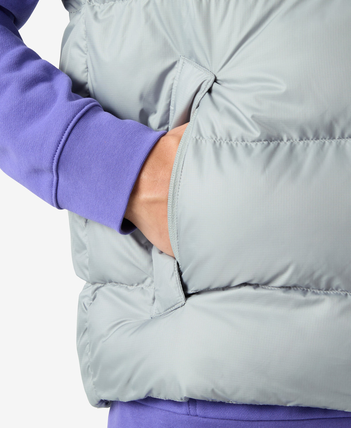 ACTIVE PUFFY VEST, Flipper Grey