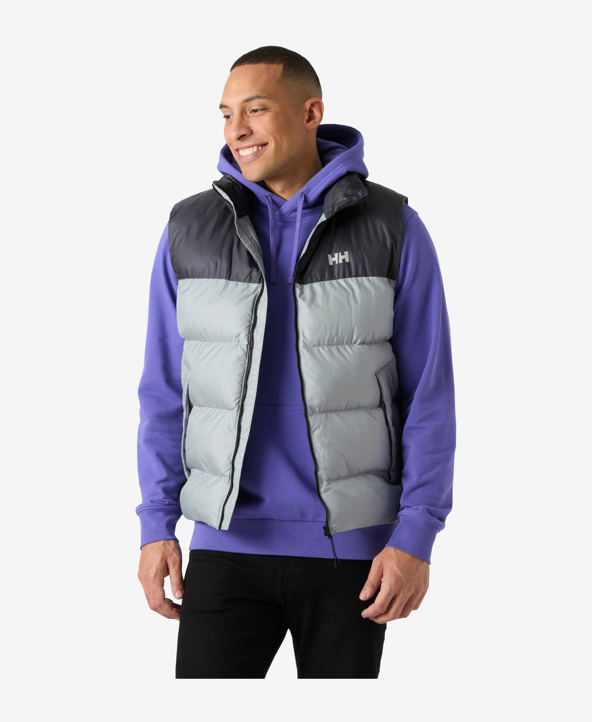 ACTIVE PUFFY VEST, Flipper Grey