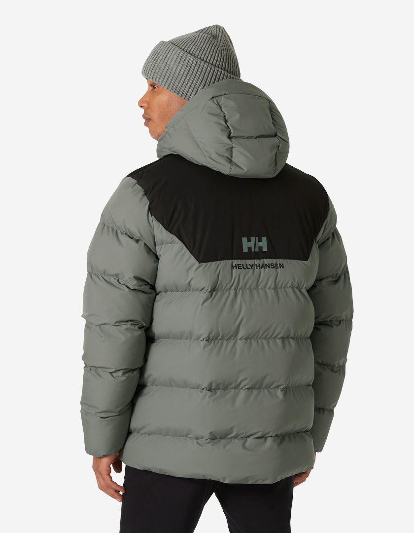 EXPLORER PUFFY JACKET, Grey Cactus