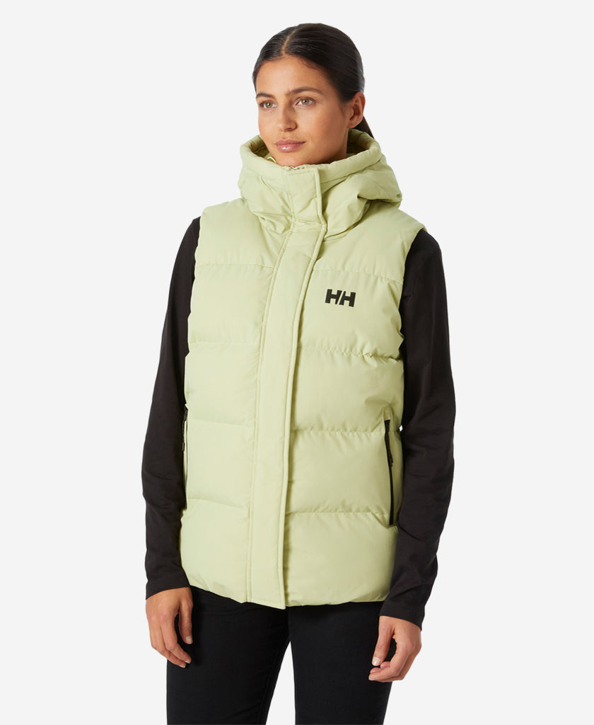 W ADORE PUFFY VEST, Iced Matcha