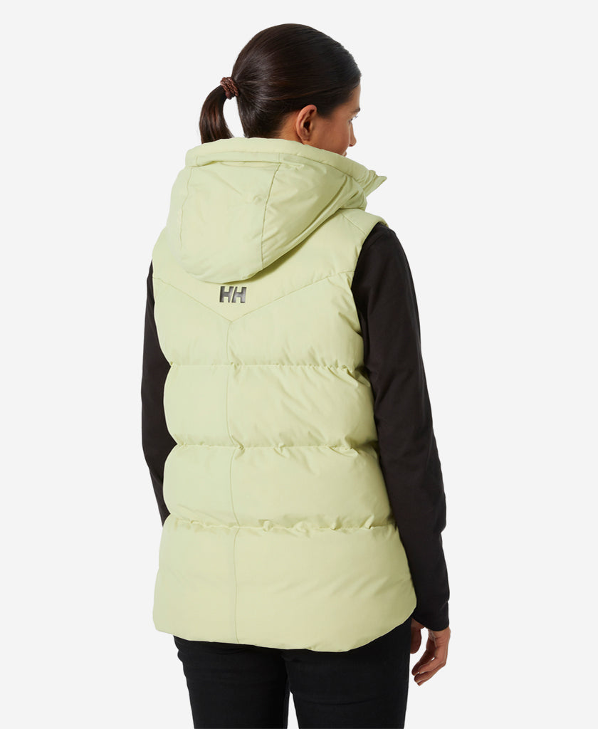 W ADORE PUFFY VEST, Iced Matcha