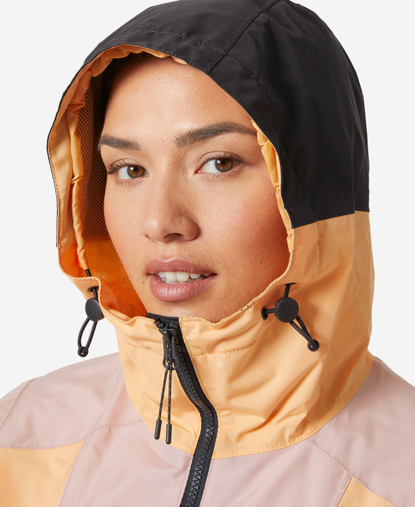 W RIG RAIN JACKET, Miami Peach