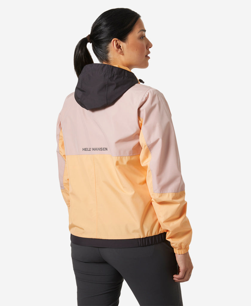 W RIG RAIN JACKET, Miami Peach