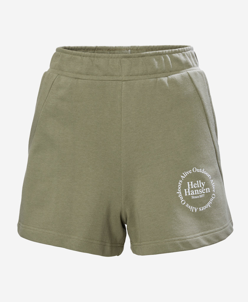 W CORE SWEAT SHORTS, Lav Green