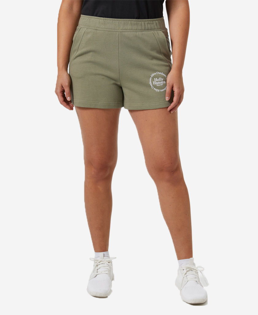 W CORE SWEAT SHORTS, Lav Green