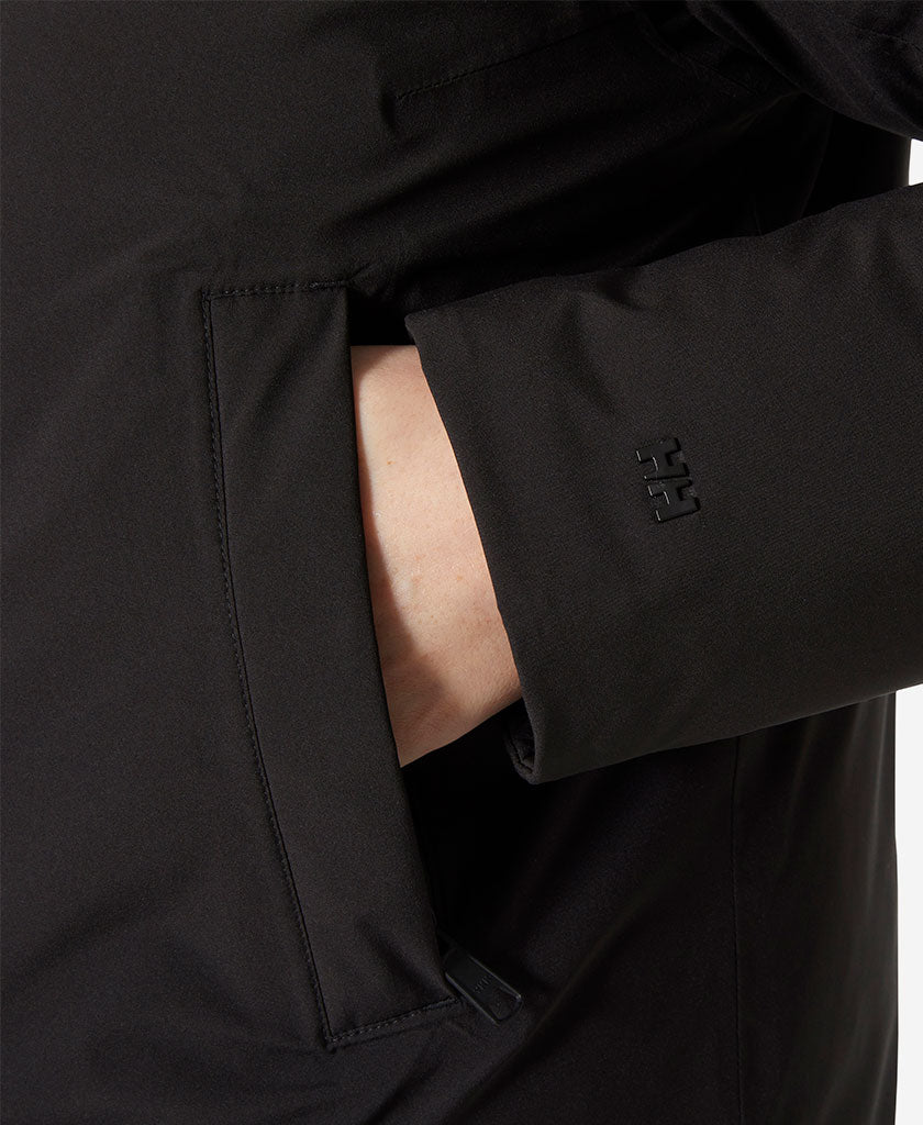 W URB PRO HT DOWN COAT, Black