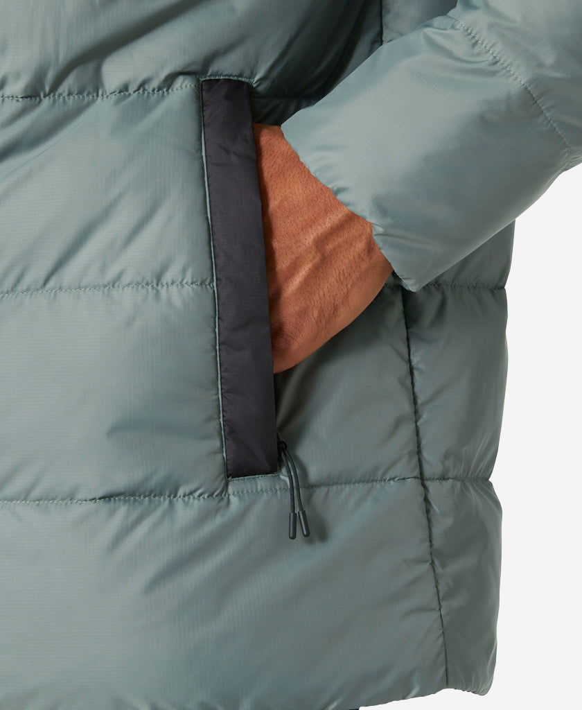 OSLO LIGHT PUFFY JACKET, Grey Cactus
