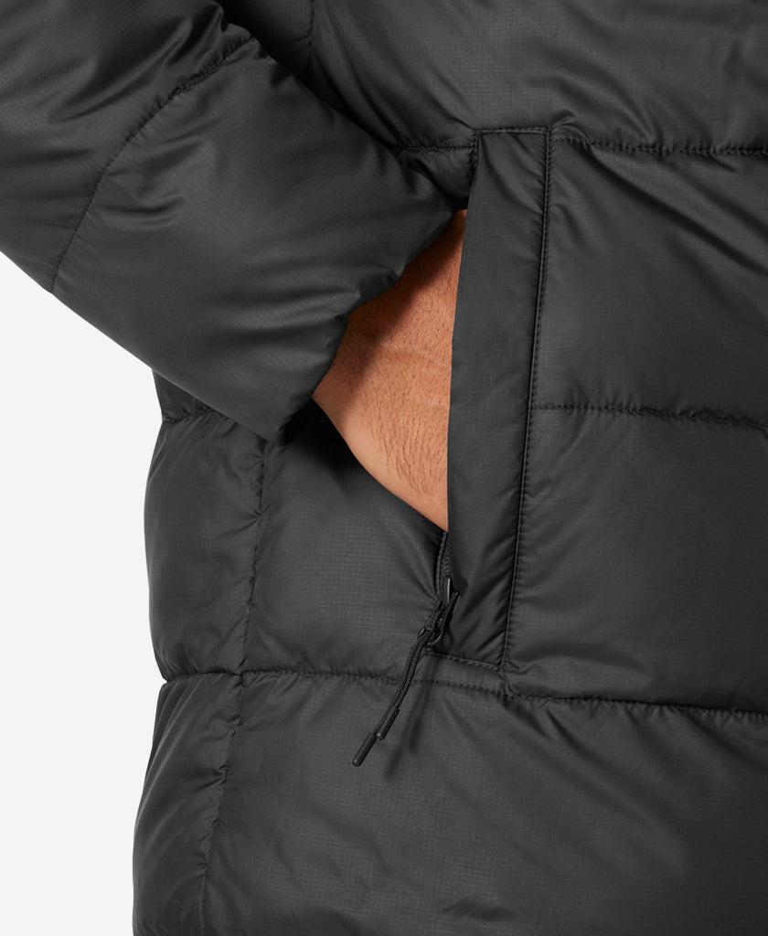 OSLO LIGHT PUFFY JACKET, Black