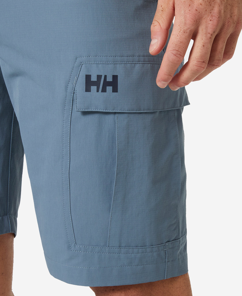 HH QD CARGO SHORTS II, Washed Navy
