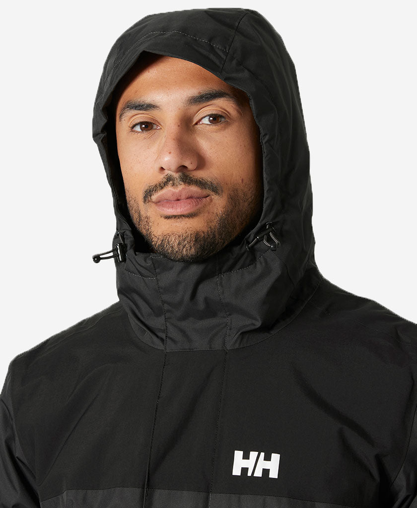 VANCOUVER FLEECE LINED JACKET, Ebony