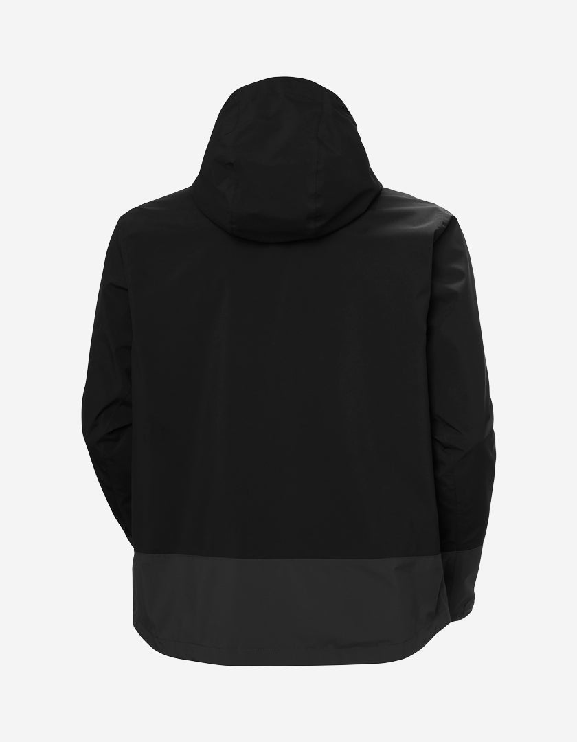 HH BLOCK HOODED JACKET, Black