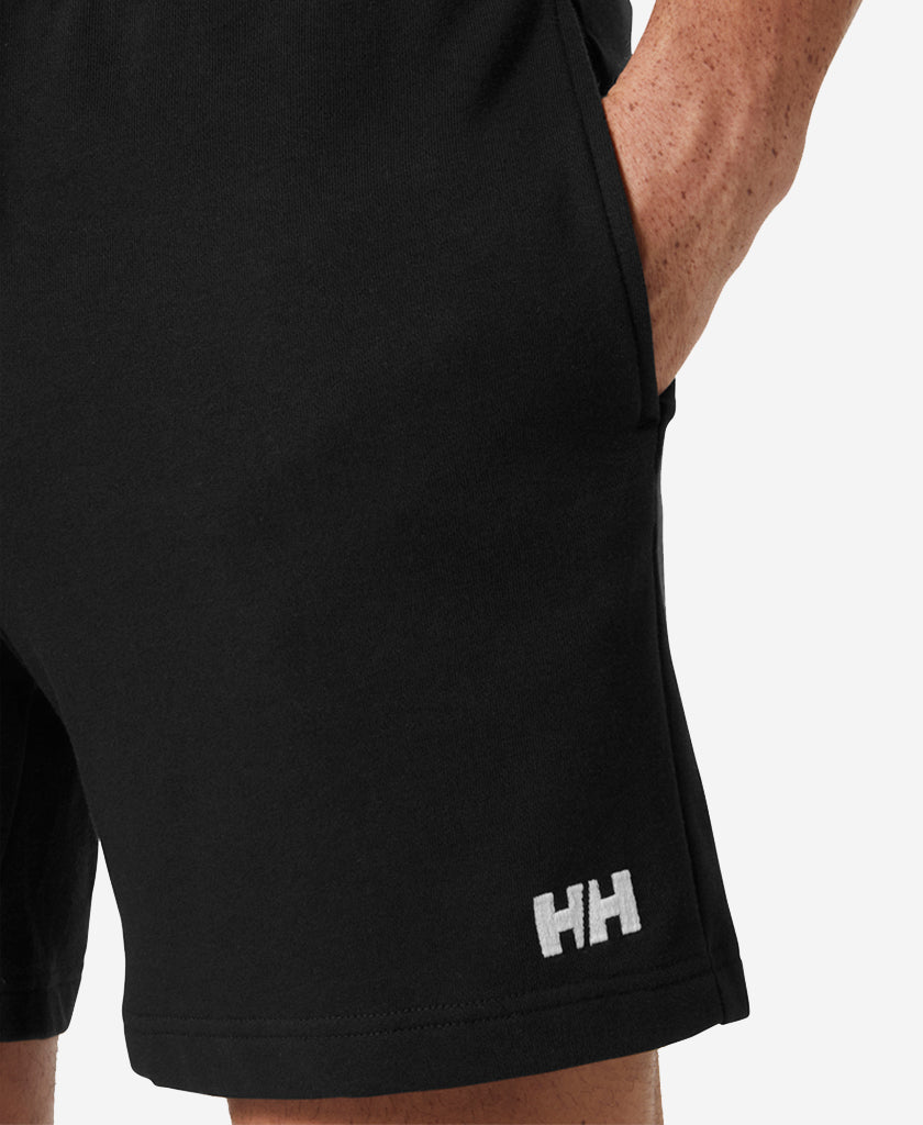 HH TERRY LOOP SHORTS, Black