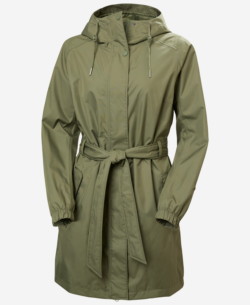 W HH CLASSICS TRENCH COAT, Lav Green