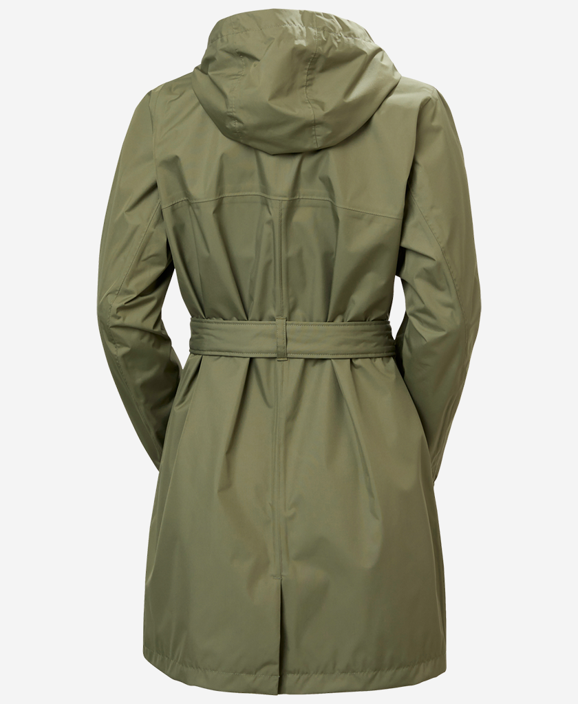 W HH CLASSICS TRENCH COAT, Lav Green