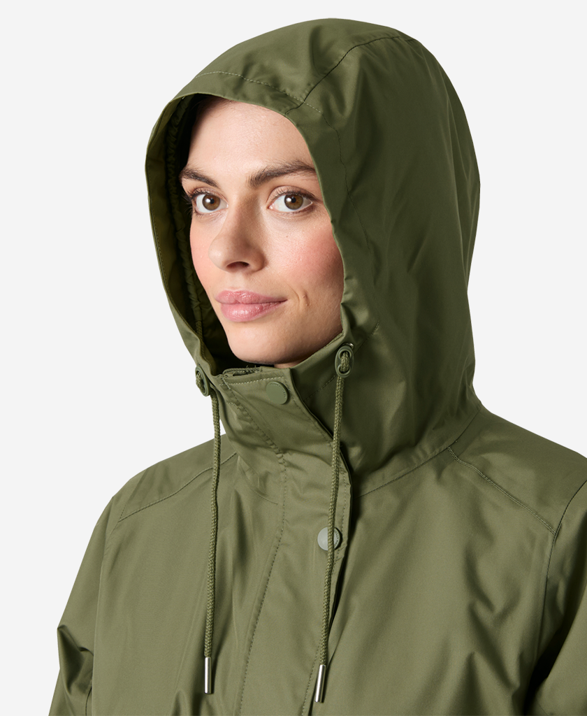 W HH CLASSICS TRENCH COAT, Lav Green