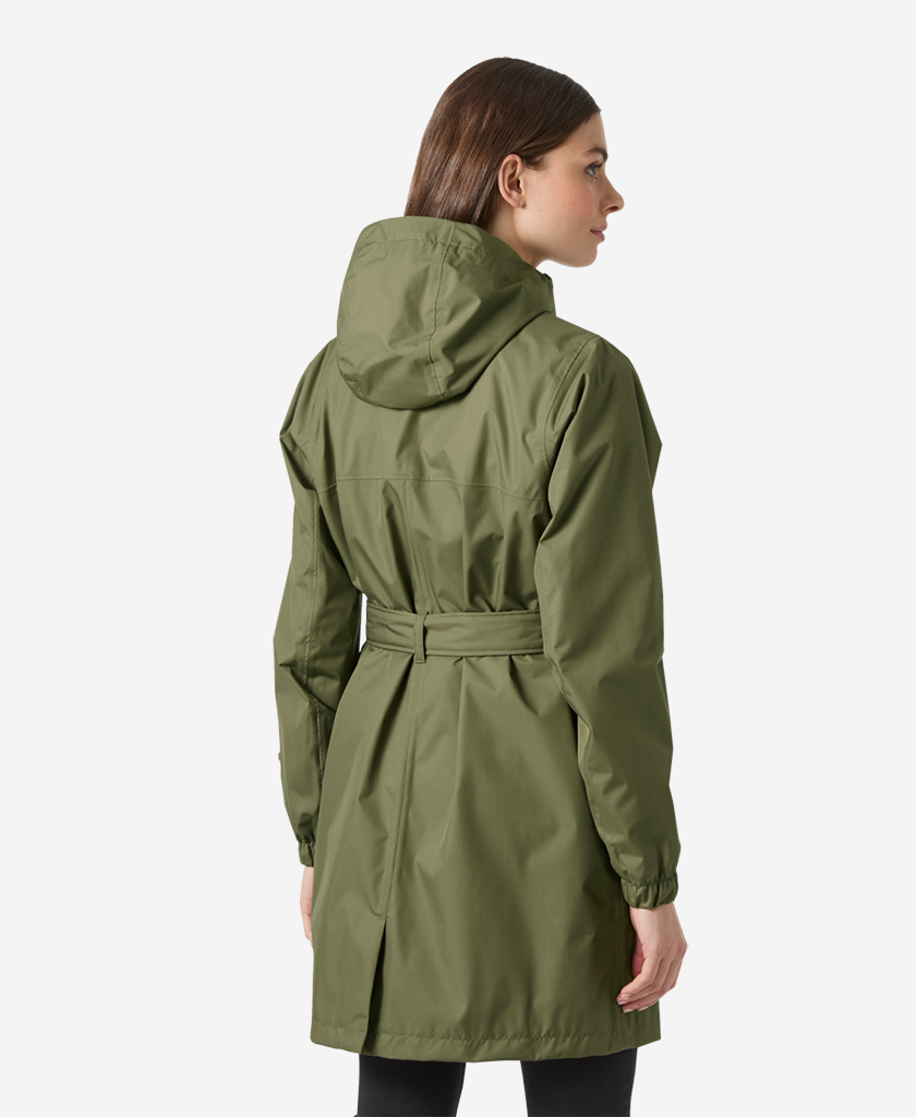 W HH CLASSICS TRENCH COAT, Lav Green