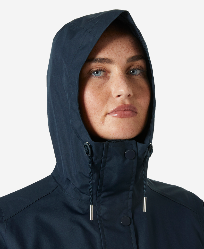 W HH CLASSICS TRENCH COAT, Navy