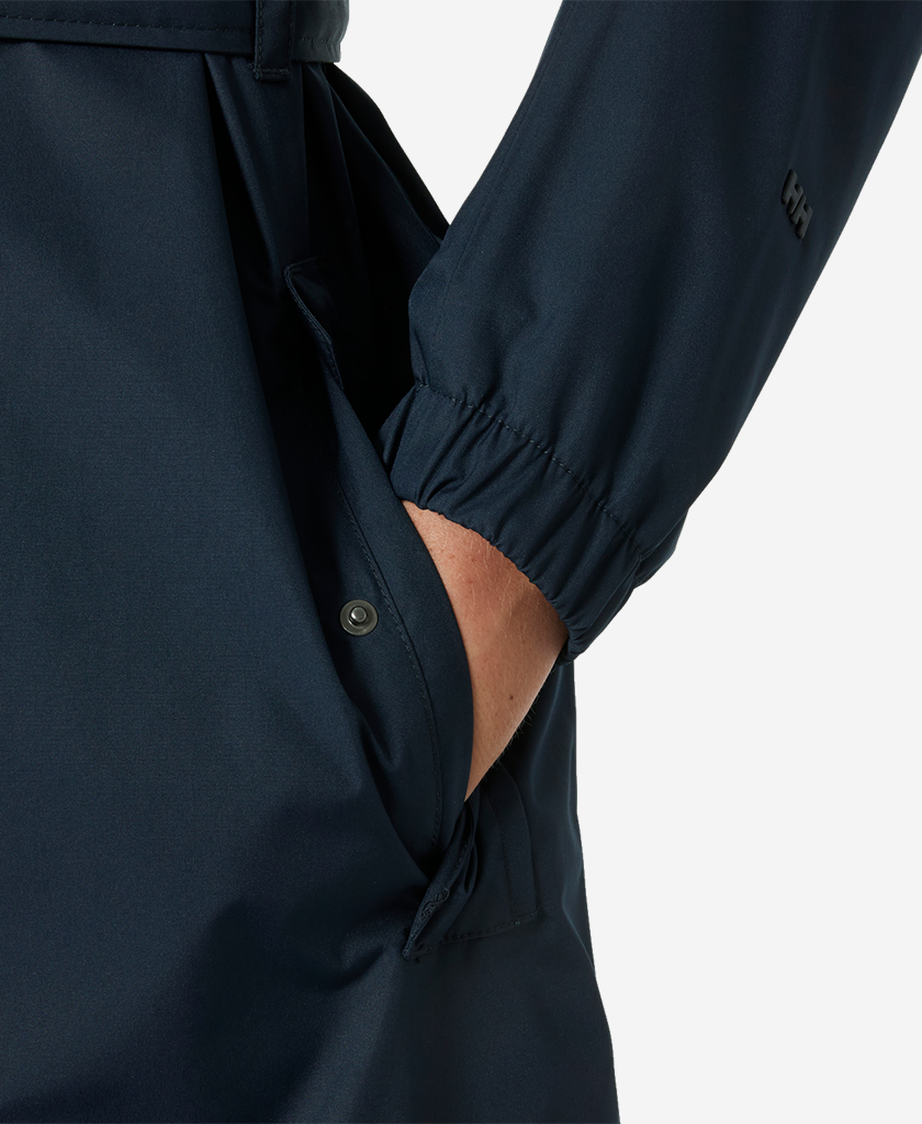 W HH CLASSICS TRENCH COAT, Navy