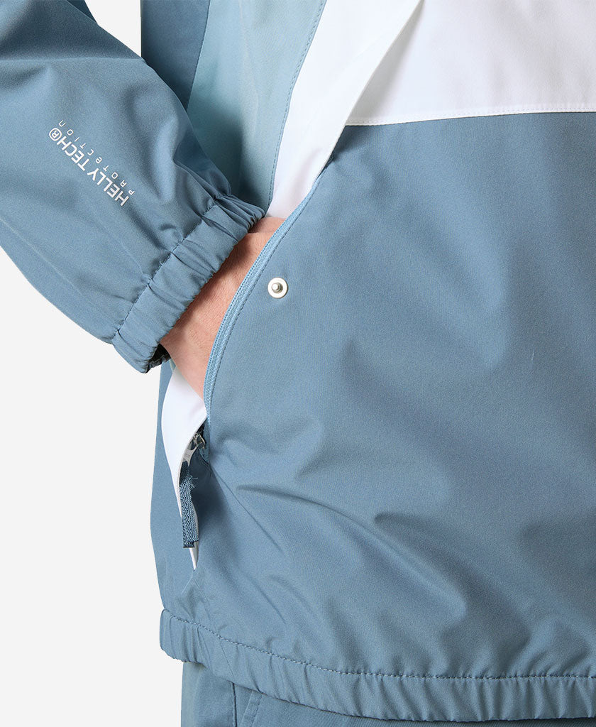 KOSTER RAIN JACKET, Washed Navy