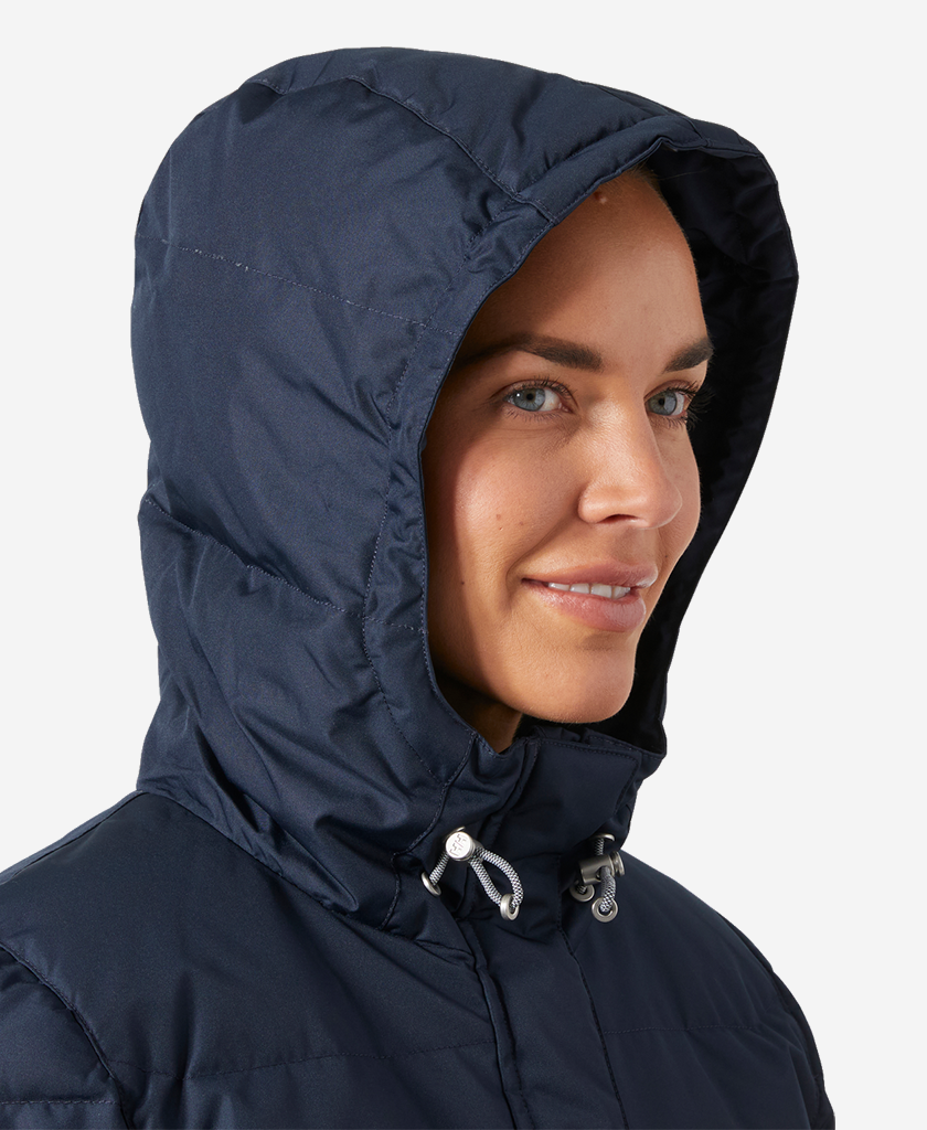 W ADEN DOWN PARKA, Navy