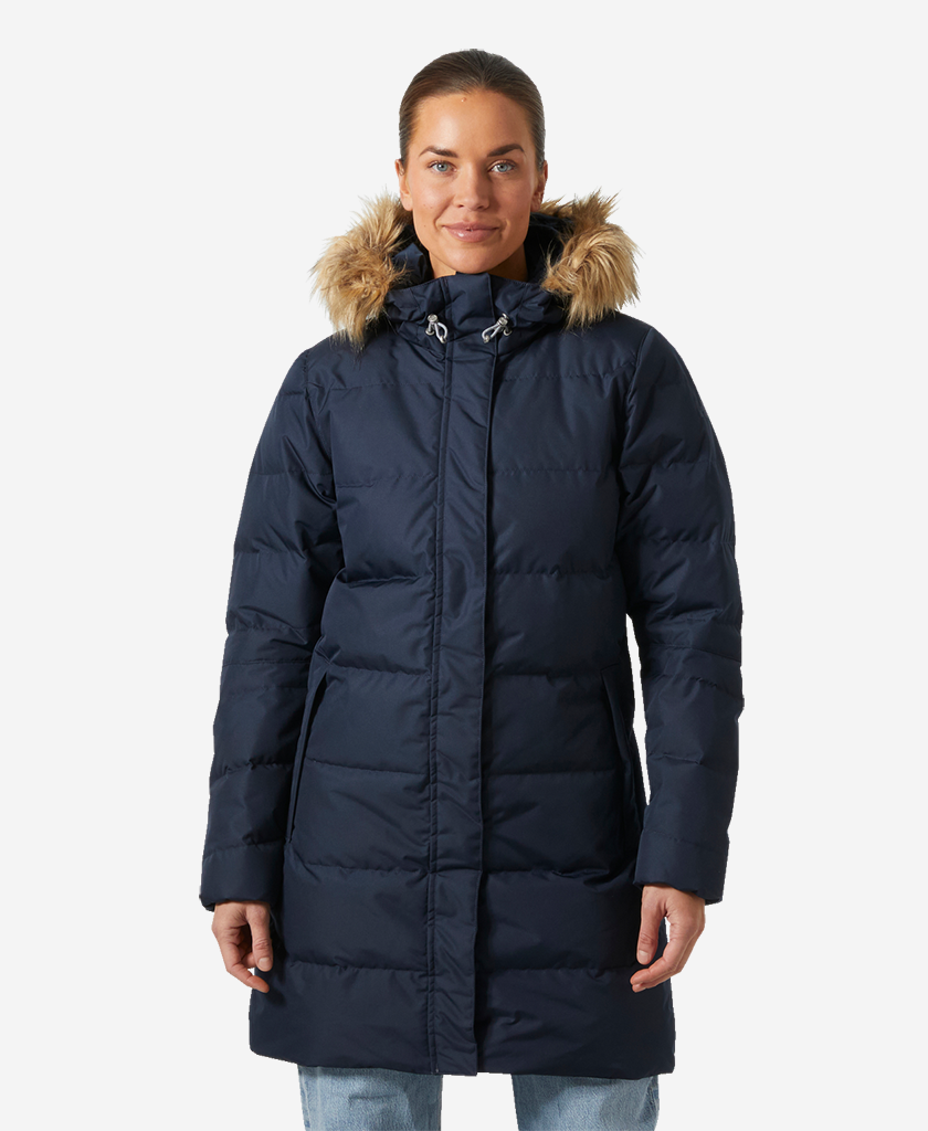 W ADEN DOWN PARKA, Navy