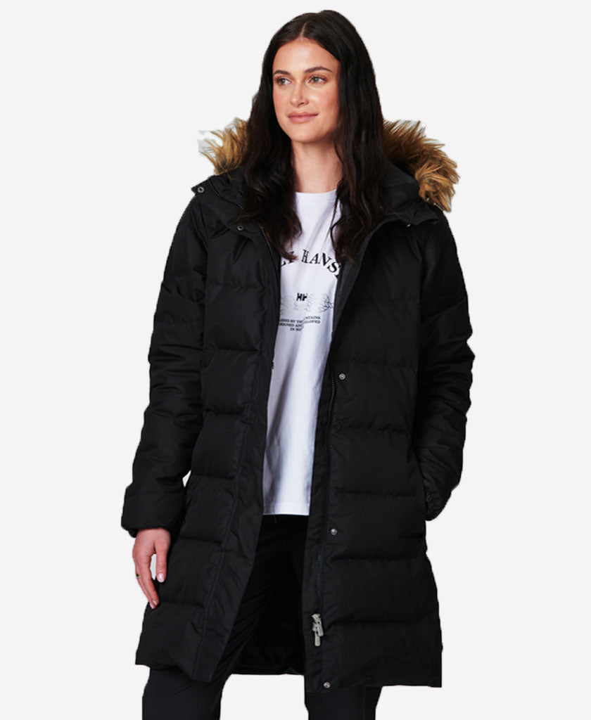 W ADEN DOWN PARKA, Black: Style & Performance Combined | Helly Hansen AU