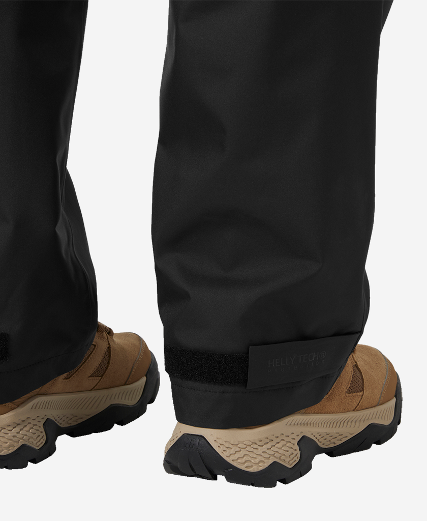 W HH RAIN PANT, Black