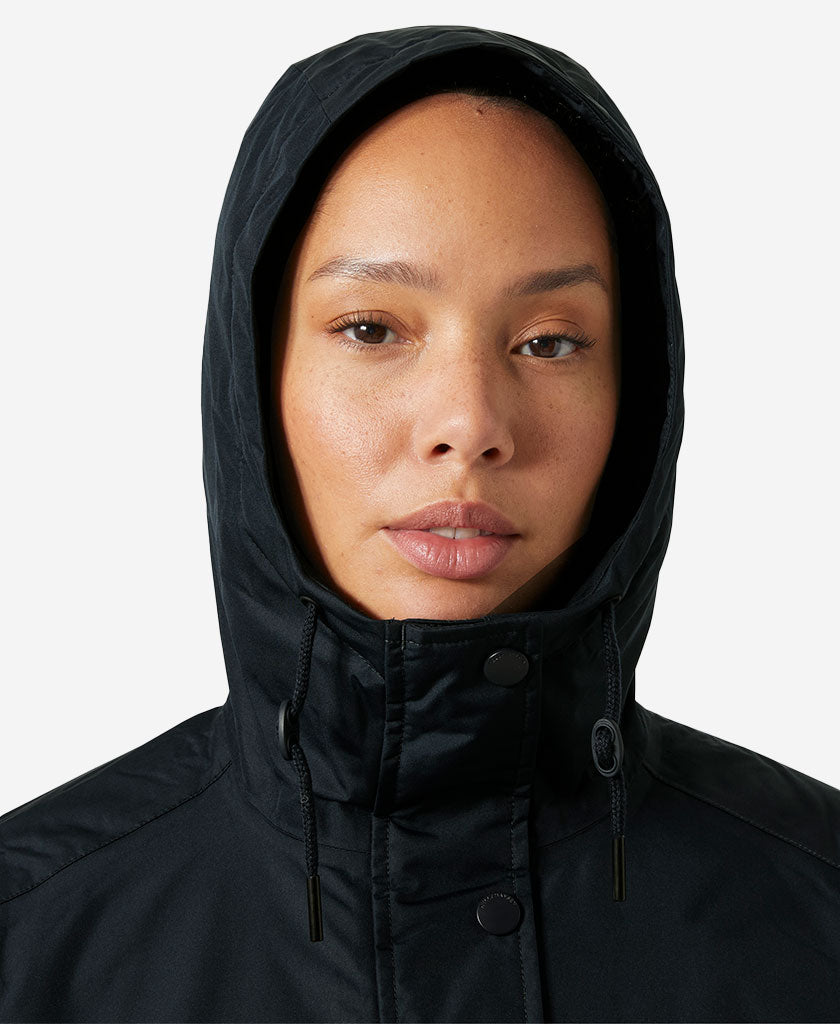 W HH CLASSIC INS TRENCH, Navy