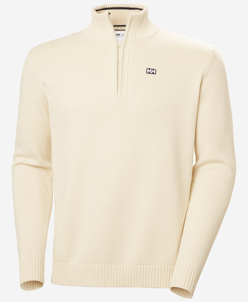 SMOEGEN 1/2 ZIP SWEATER, Cream