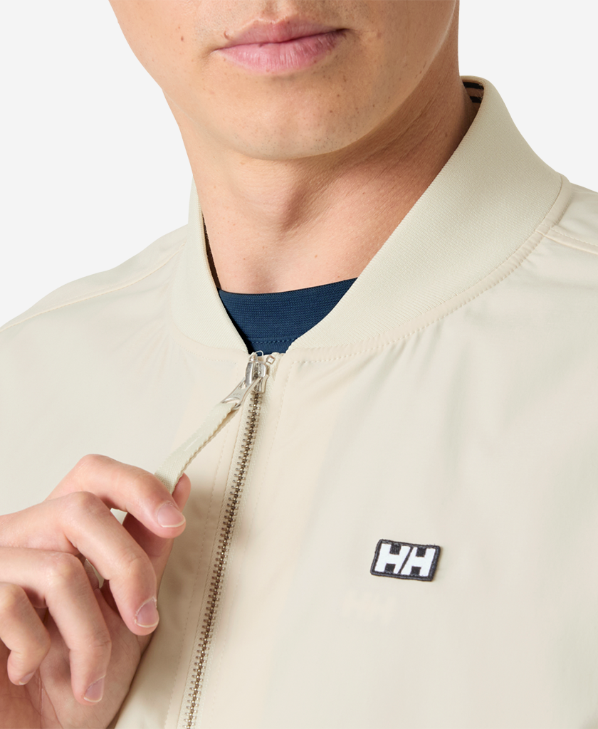 MARINE BOMBER JACKET, Cream