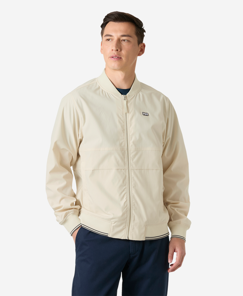 MARINE BOMBER JACKET, Cream