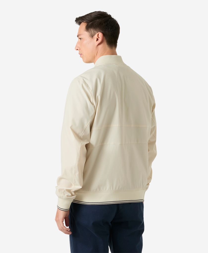 MARINE BOMBER JACKET, Cream