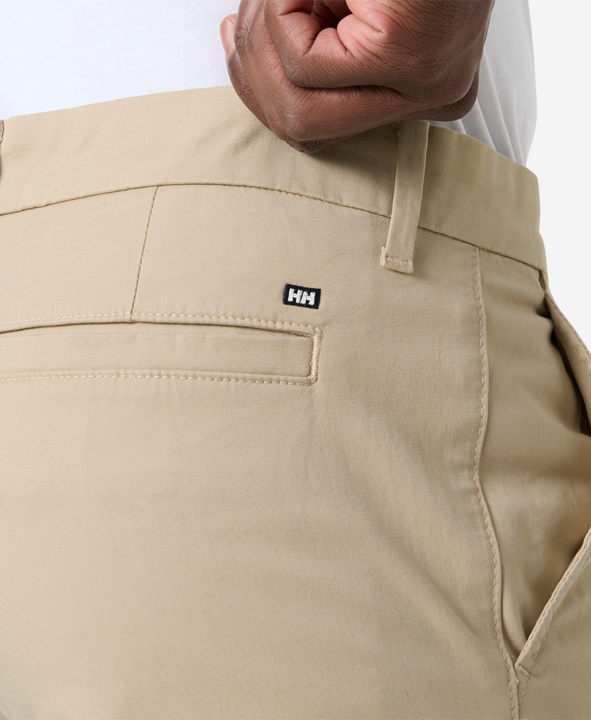 BRYGGEN CHINO SHORTS, Khaki