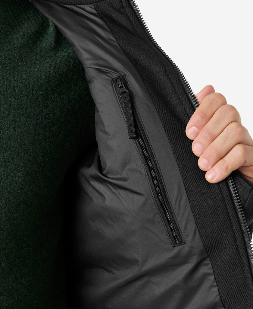 CHILL PUFFY JACKET, Black