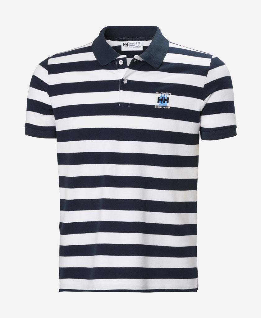 TOULON GRAPHIC POLO, Navy Yd Stripe