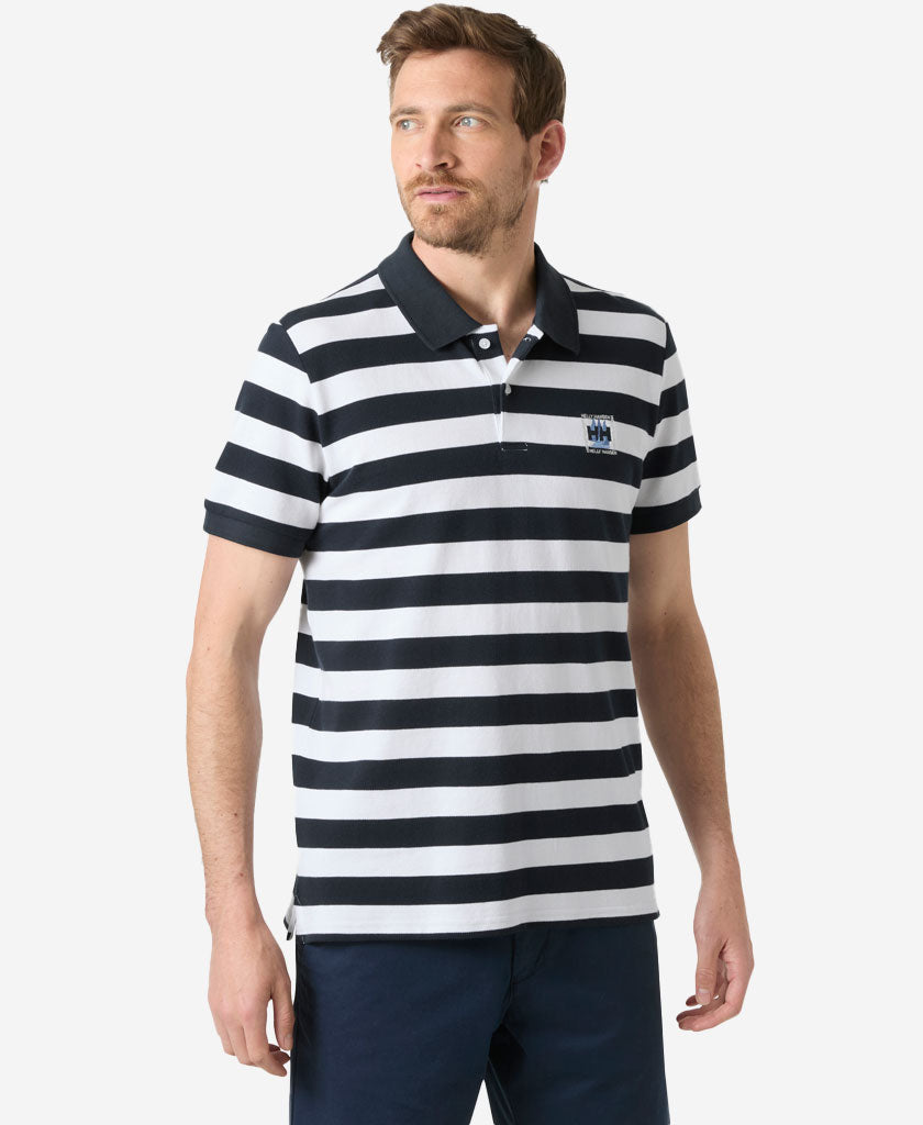 TOULON GRAPHIC POLO, Navy Yd Stripe