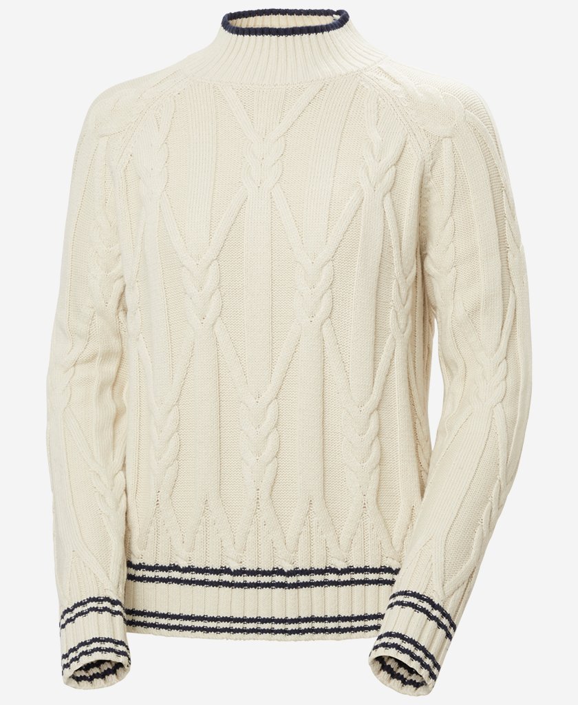 W POSITANO KNIT SWEATER, Cream