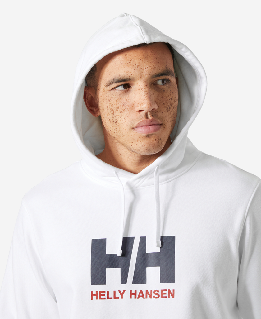 HH LOGO HOODIE, White