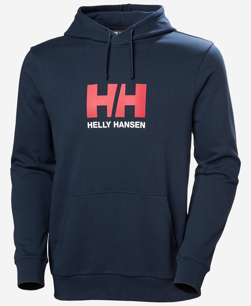 HH LOGO HOODIE, Navy