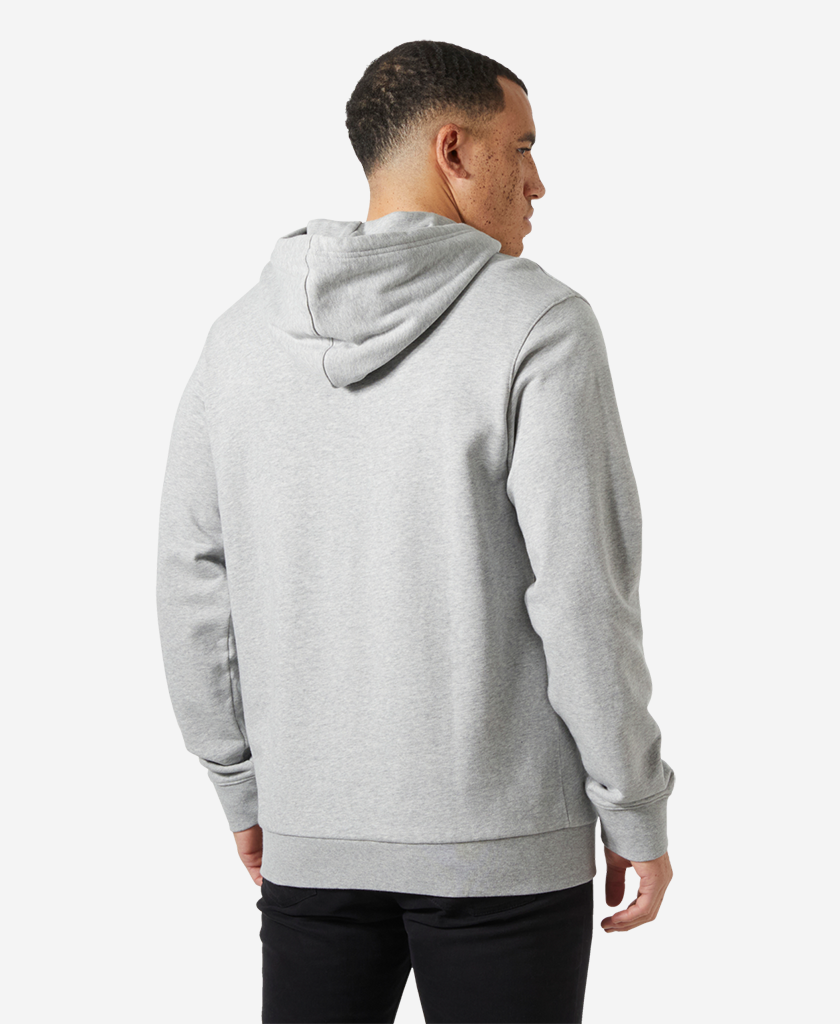 HH LOGO HOODIE, Grey Melange